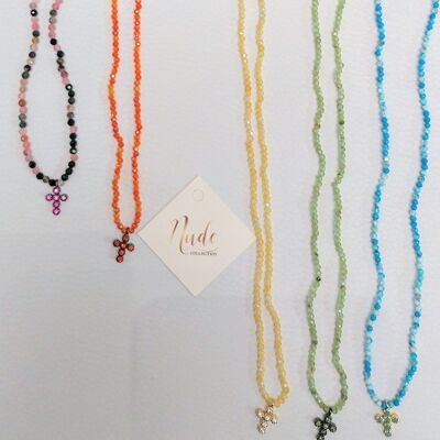 LOT of 5 assorted mioki pearl necklaces