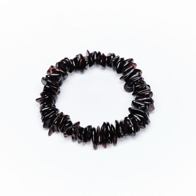 Amber bracelet chips cherry