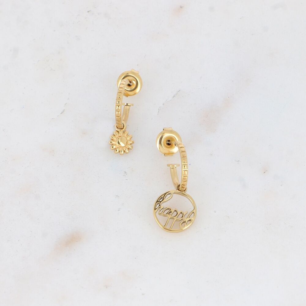 Danae Creolen – blumig und fröhlich