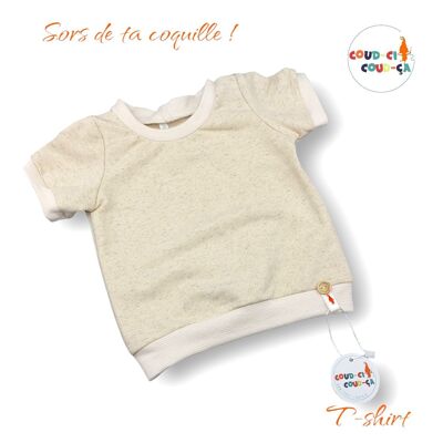 T-Shirt manches courtes Beige