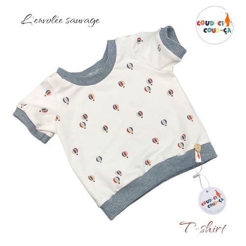 T-Shirt manches courtes L’envolé sauvage