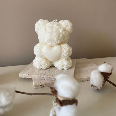 My Love Bear - unscented decorative candle