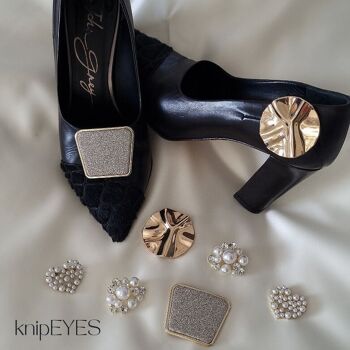 Accessoires Shoeclips & Fashionclips Champagne Sandy (par paire) 10