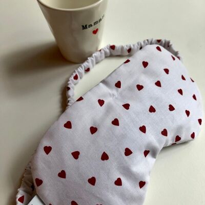 Heated and cooling eye mask - Mother's Day - Heart
