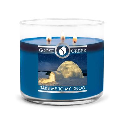 Take me to my Igloo Goose Creek Candle 411 grams