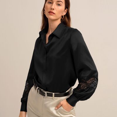 The Armeria lace blouse