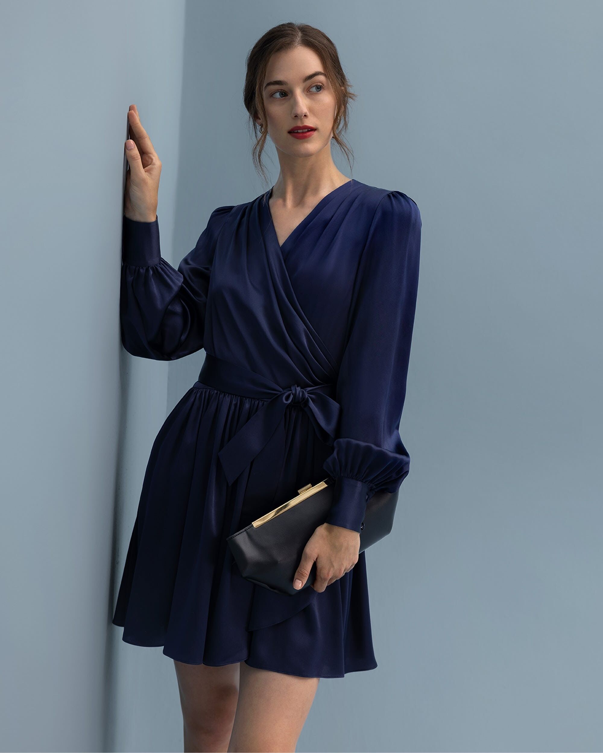 The Linaria wrap dress