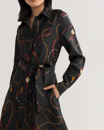 Robe trench imprimée Louisville 5