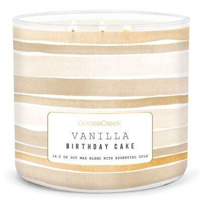 Torta di compleanno alla vaniglia Goose Creek Candle® 411 grammi