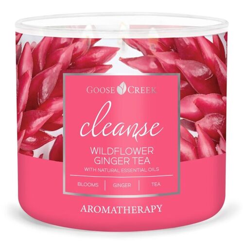 Wildflower Ginger Tea Goose Creek Candle® Aromatherapy 411 grams