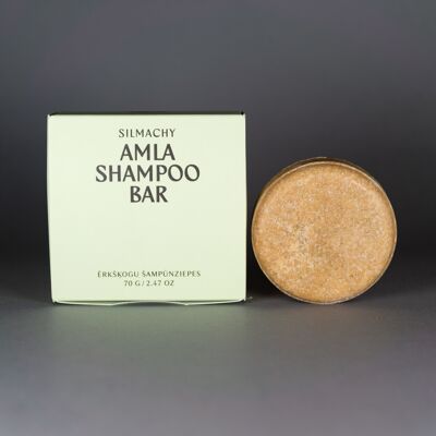 Shampoo bar with Amla extract for healthy and shiny hair