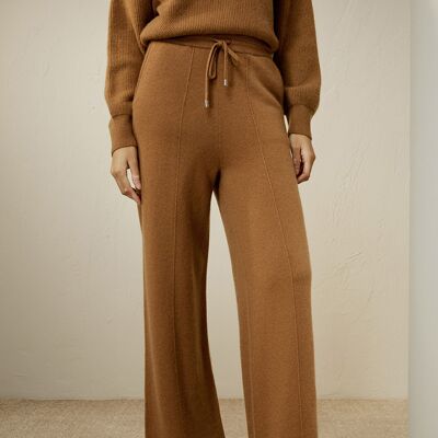 Flowing cashmere joggers
