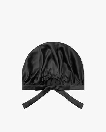 Bonnet de nuit en soie style classique 10