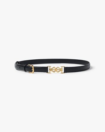 Ceinture en cuir LS avec fermoir 14