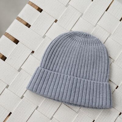 “Emma” hat in gray melange