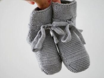 Chaussures bébé « Toni » en gris mélangé 3