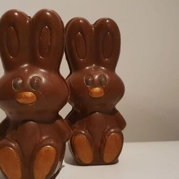 Lapin de Pâques en chocolat