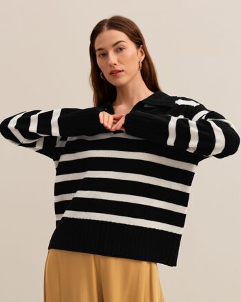 Le pull rayé Gilly 4