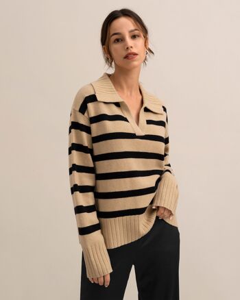 Le pull rayé Gilly 10