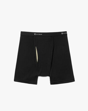 Boxer homme en maille de soie douce 13