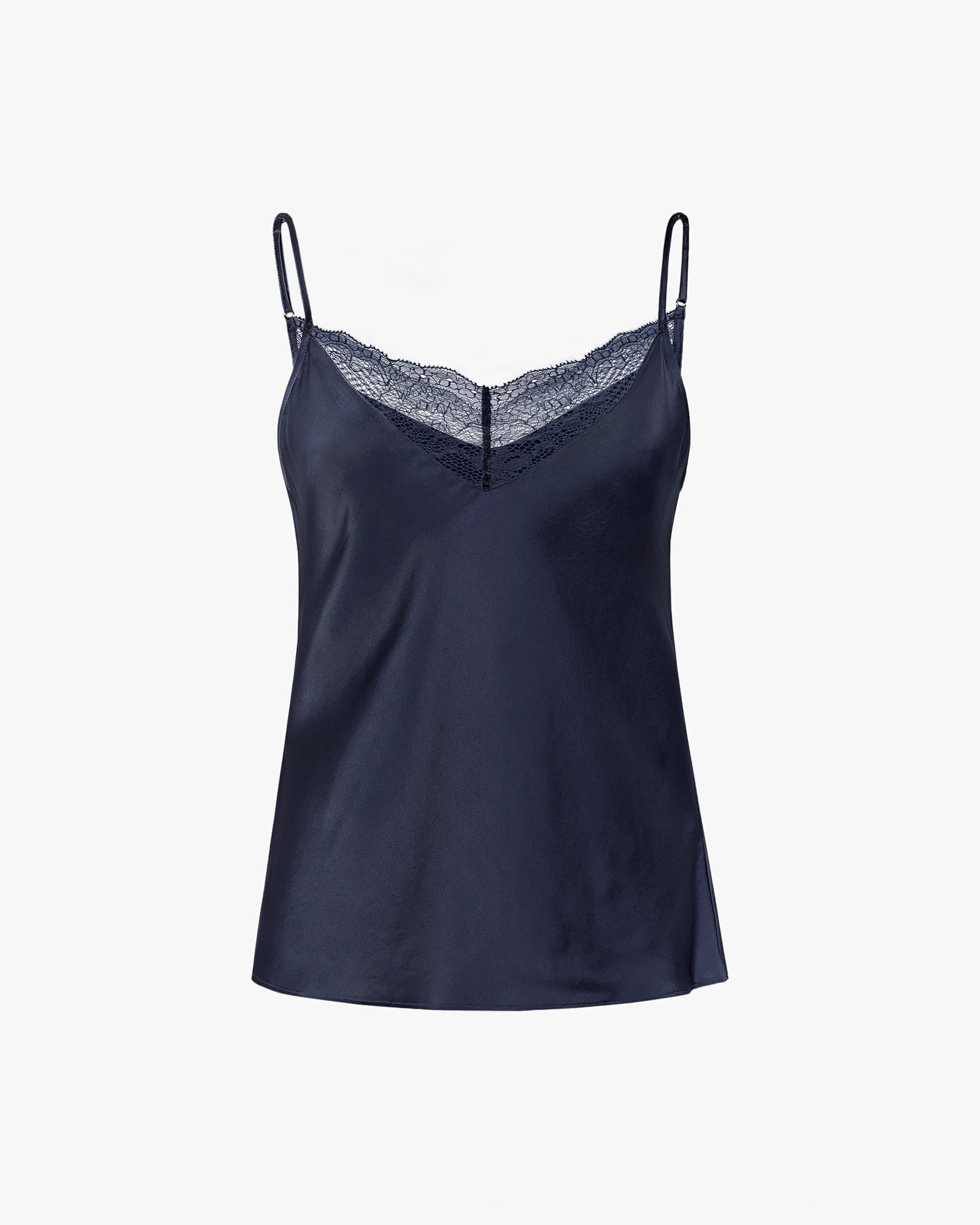 Canotta 2 in 1 in pizzo di seta LILYSILK X MIM