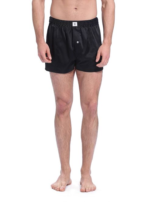 Luxus Dimensional Schnitt Seide Boxershort für Herren