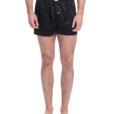 Luxury dimensional cut silk boxer shorts for men