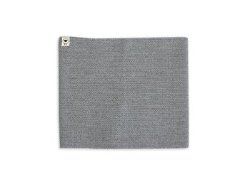 Boucle « Leo » en gris mélangé 1