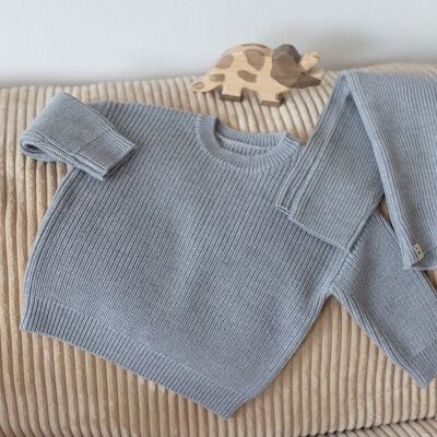 Jersey “Paul” en gris melange