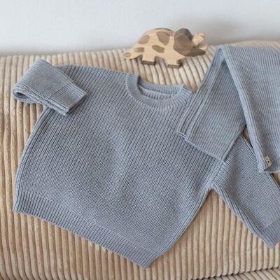 Sweater “Paul” in gray melange