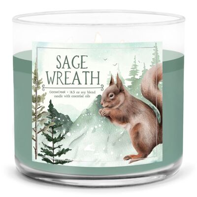 Sage Wreath Goose Creek Candle® 411 grams