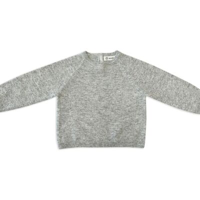 Pullover "Pippa" in  grau melange