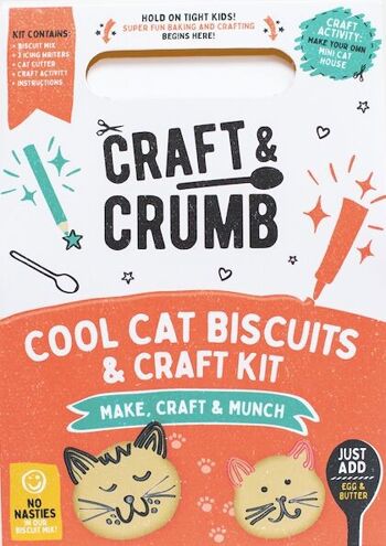 Kit de biscuits et d'artisanat Cool Cats 5