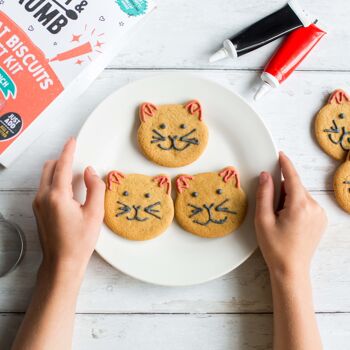 Kit de biscuits et d'artisanat Cool Cats 6