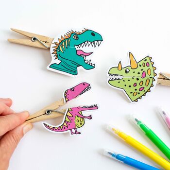 Kit de pâtisserie et de bricolage de biscuits dinosaures 2