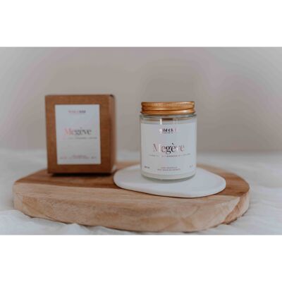 Megève - Luxury candle with vegetable wax and fragrance without CMR
