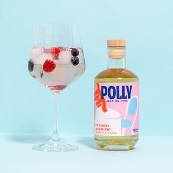 POLLY French Aperitif, apéritif sans alcool (alternative à l'absinthe), bouteille 500ml 2