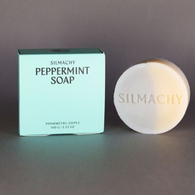 Peppermint soap bar