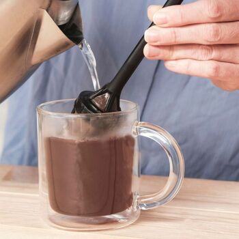 Infuseur à café | Brew It Stick par Barista & Co - Noir | Une cafetière filtre qui fonctionne comme une passoire à thé 1