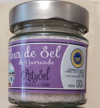 Vérrine Fleur de Sel de Guérande IGP 130g 1