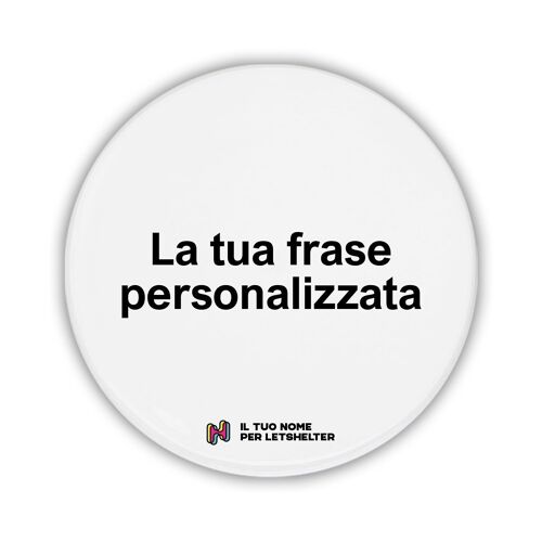 Appendino personalizzabile con la tua Frase