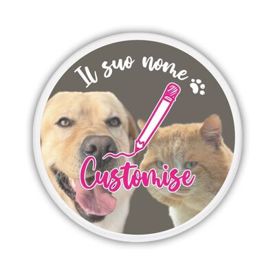 Customizable hanger for your dog, cat or pet