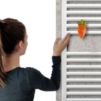 Support carotte pour radiateurs et sèche-serviettes 5