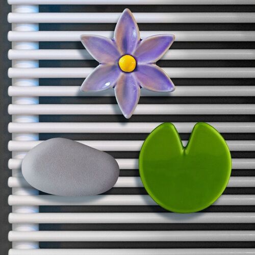 Set di Appendini per Termoarredo e Scaldasalviette Moonstone, Lonely bloom e Frog house