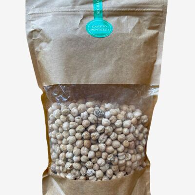 Organic hand-picked and sun-dried chickpeas 500g