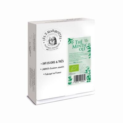 Box of 100 sachets - Menth'Olé Tea