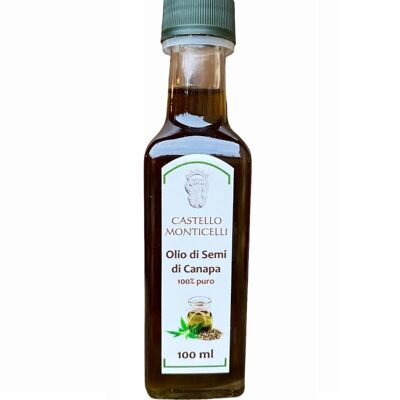 100% Pure Hemp Seed Oil 100ml