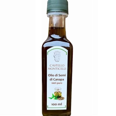 100% Pure Hemp Seed Oil 100ml