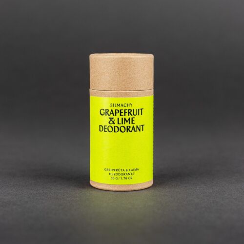 Natural deodorant Grapefruit & Lime aluminum-free