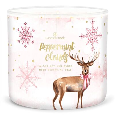 Peppermint Clouds Goose Creek Candle® 411 grams